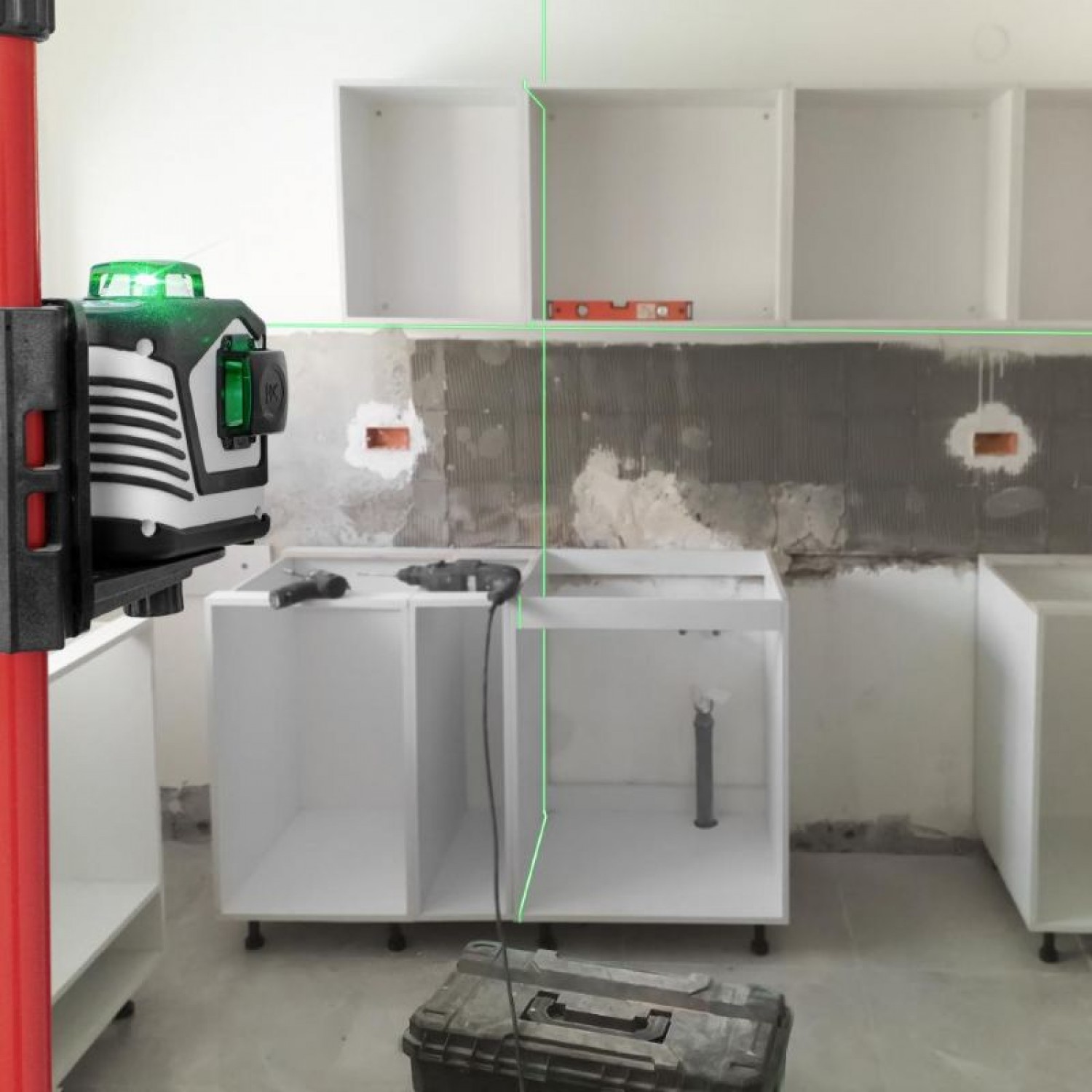 Περιστροφικό Laser 3 Επιπέδων Πράσινης Δέσμης Crosslight™ 3D (00100863)