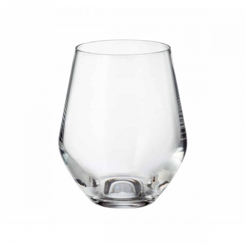 ΣΕΤ ΚΡΥΣΤΑΛΛΙΝΑ ΠΟΤΗΡΙΑ 6 ΤΕΜΑΧΙΩΝ ΧΑΜΗΛΟ 370ML (SET-6-TMX-370ML)