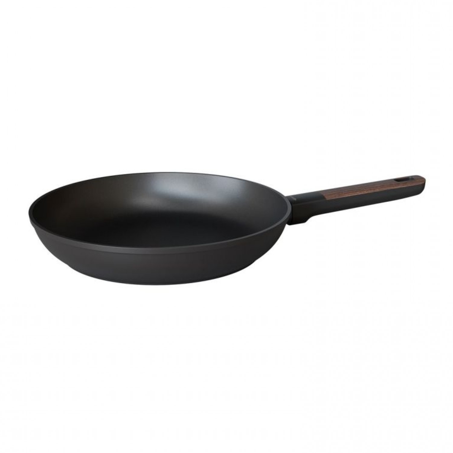 Αντικολλητικό τηγάνι βαθύ 28 cm 2,4l μαύρο (jmf-28-black)   